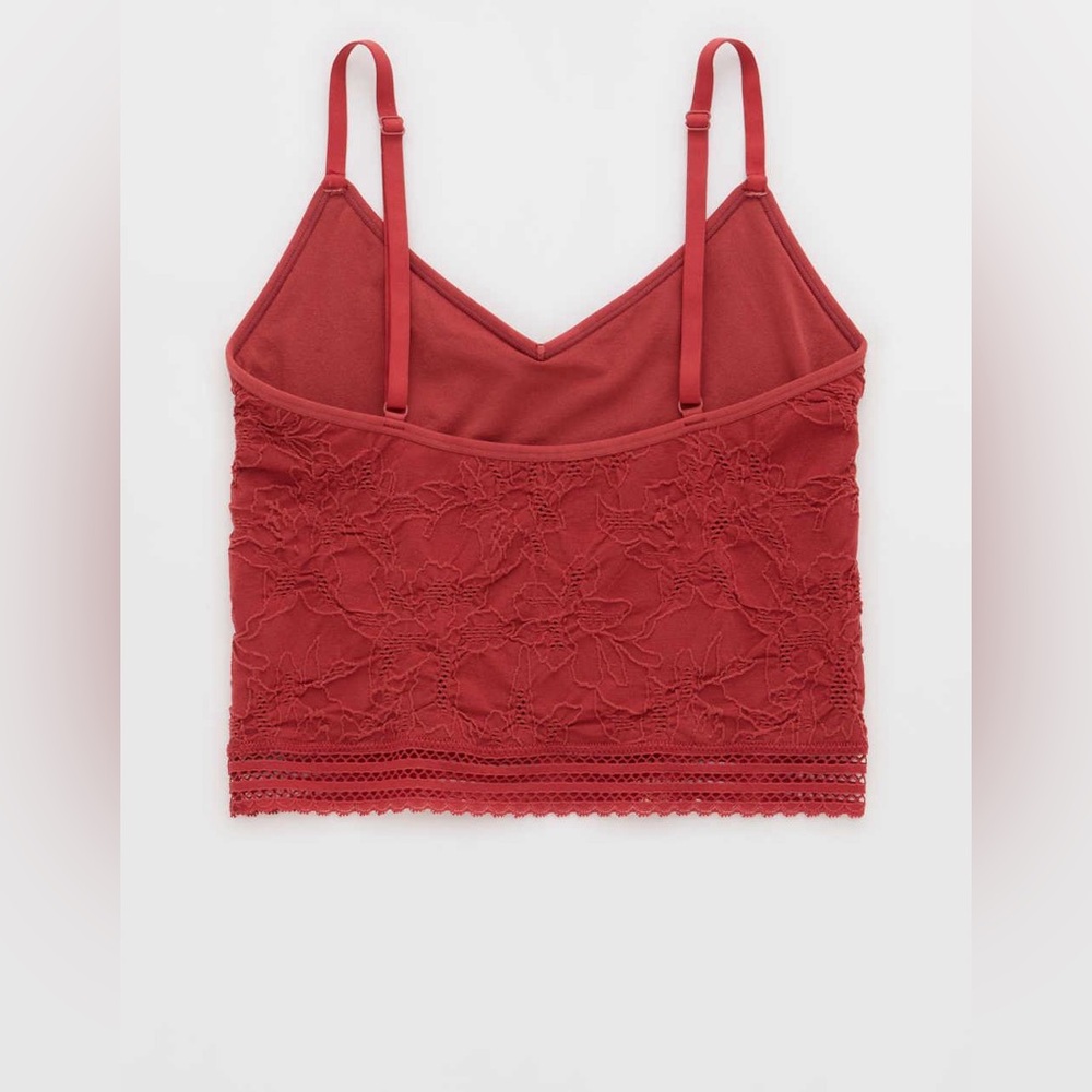 Aerie super chill red cami - Picture 2 of 9